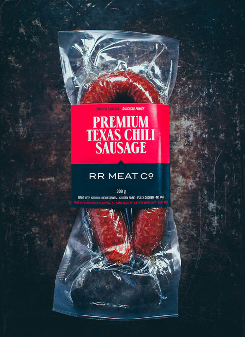 Case of Premium Texas Chili Sausage